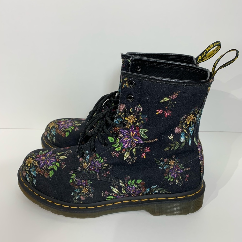 Dr. Martens Floral Print Boots
